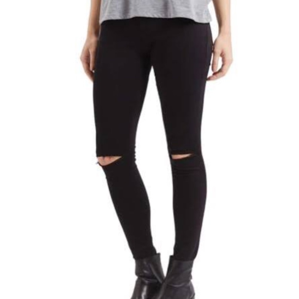TOP SHOP Ripped Skinny Jean
